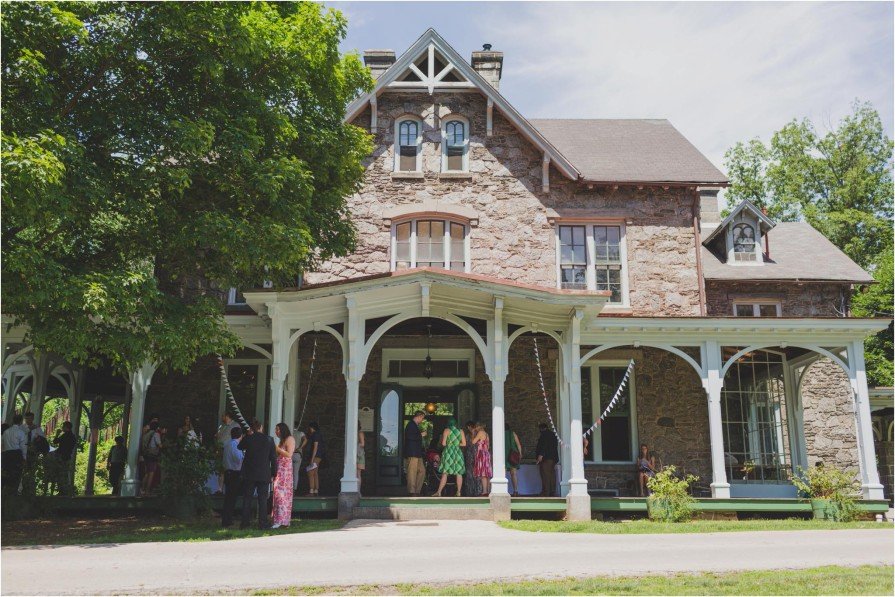Awbury Arboretum, wedding