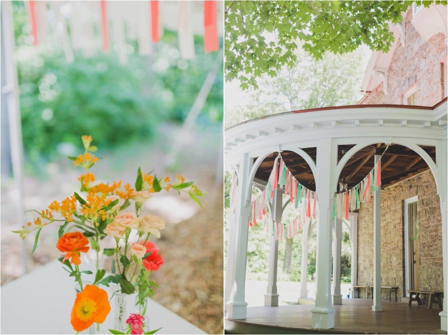 Awbury Arboretum, wedding