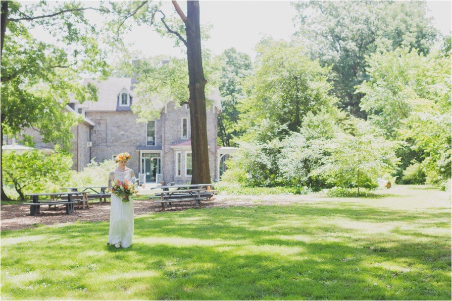 first look, Awbury Arboretum