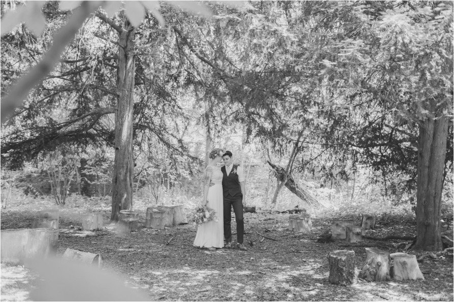 queer wedding, couple portraits