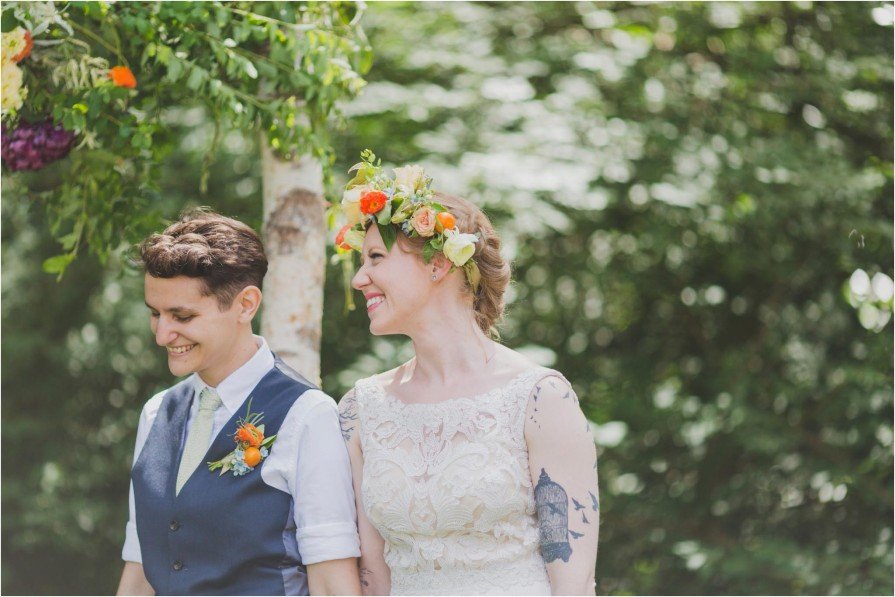 queer wedding, ceremony, Philadelphia