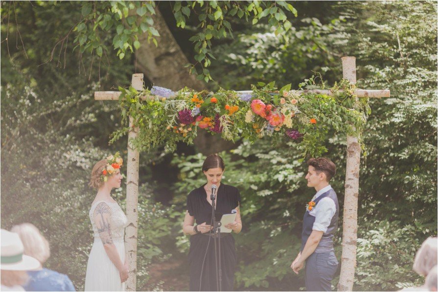 queer wedding, ceremony, Philadelphia
