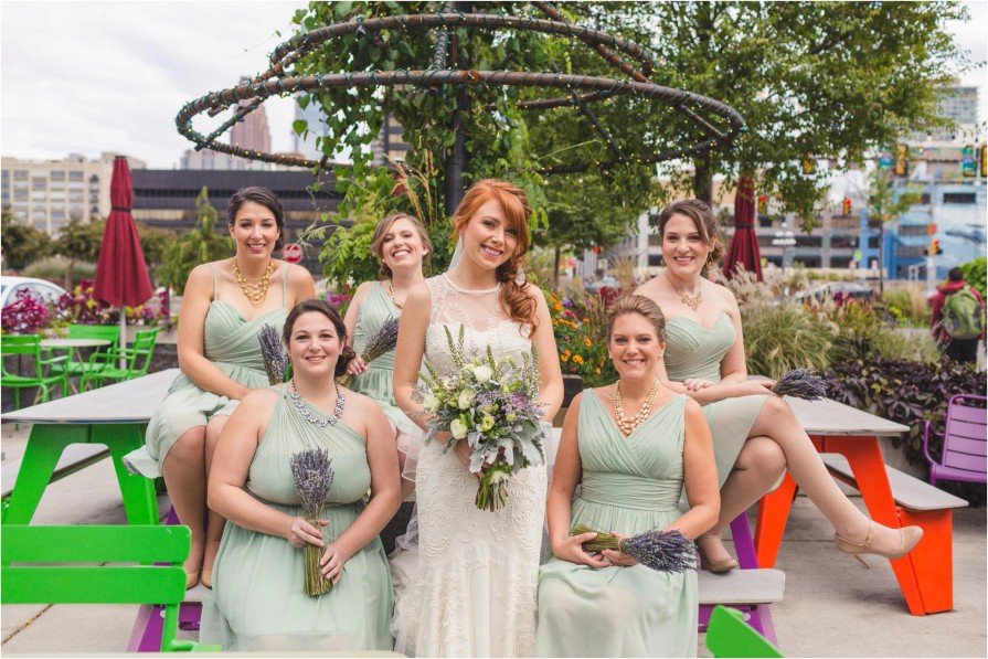 bridesmaids, Philadelphia, 30th Street Station