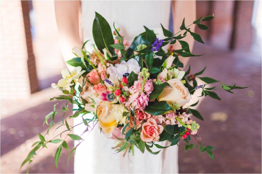 Chicory florals, Philadelphia, wedding
