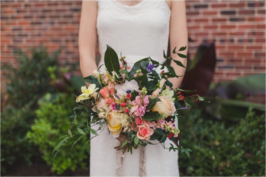 Chicory florals, Philadelphia, wedding