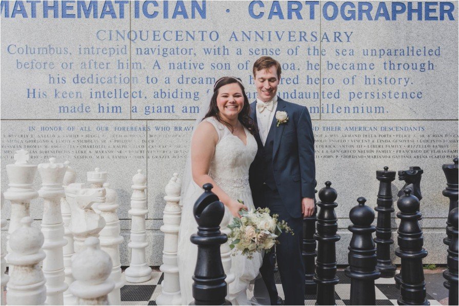 Spruce Street Harbor Park, wedding, first look