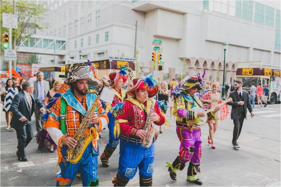 Philadelphia, Mummers, wedding