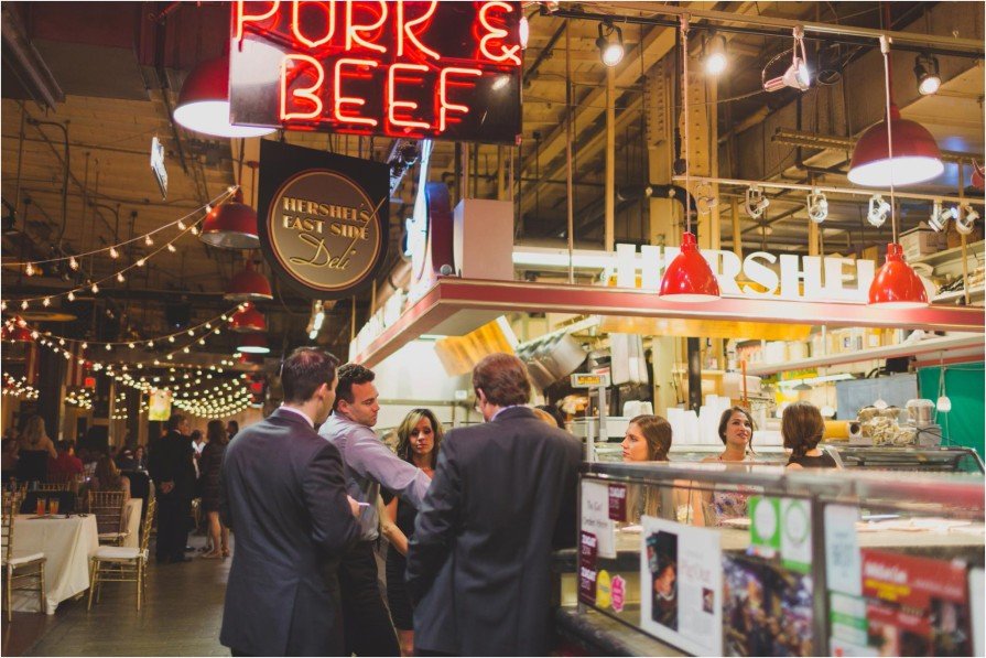Reading Terminal Market, wedding, reception, Philadelphia