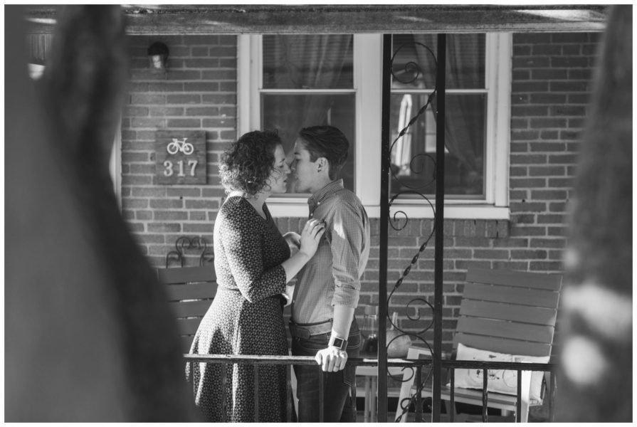 engagement session, home, Philadelphia