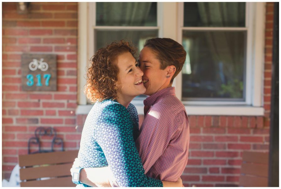 engagement session, home, Philadelphia