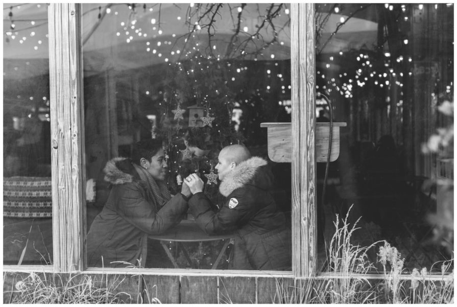 engagement, winterfest, Philadelphia
