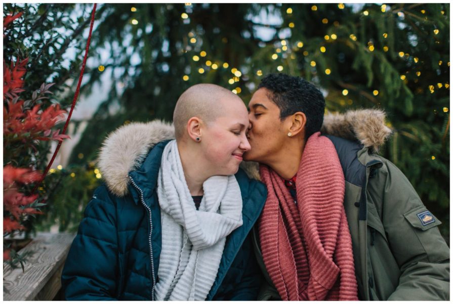 engagement, winterfest, Philadelphia