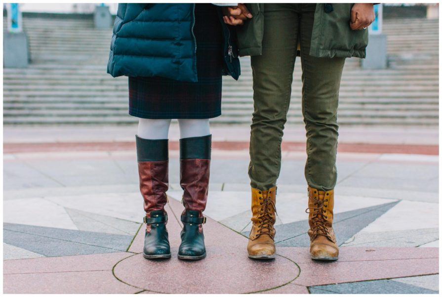 engagement, Penn's Landing, Philadelphia
