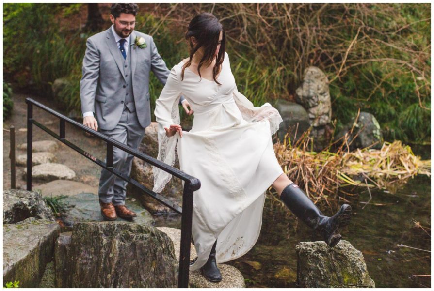 University of California Botanical Garden, wedding, California