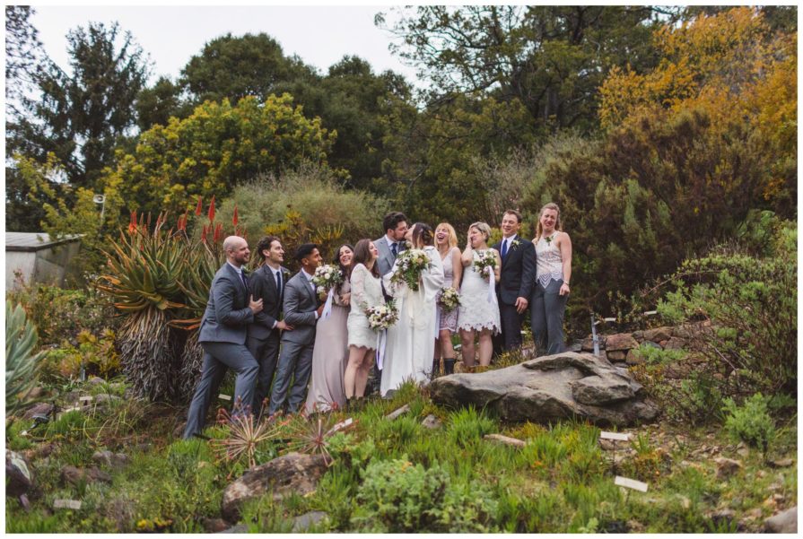 bridal party, Bay Area, Berkeley, wedding