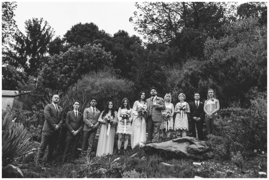 bridal party, Bay Area, Berkeley, wedding