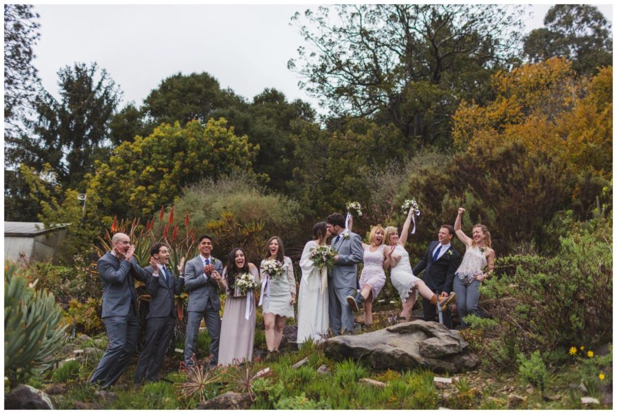bridal party, Bay Area, Berkeley, wedding