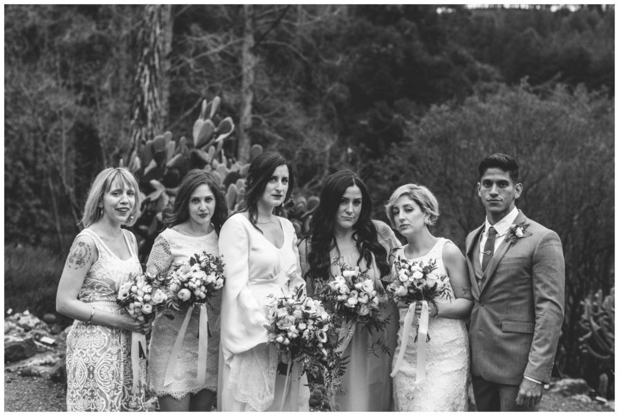 bridal party, Bay Area, Berkeley, wedding