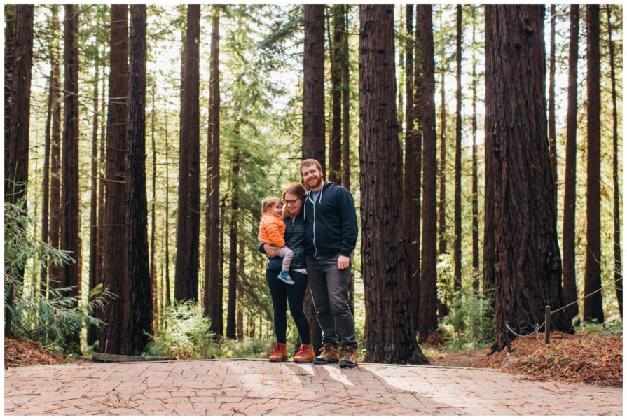 University of California Botanical Garden, wedding, Redwood Grove