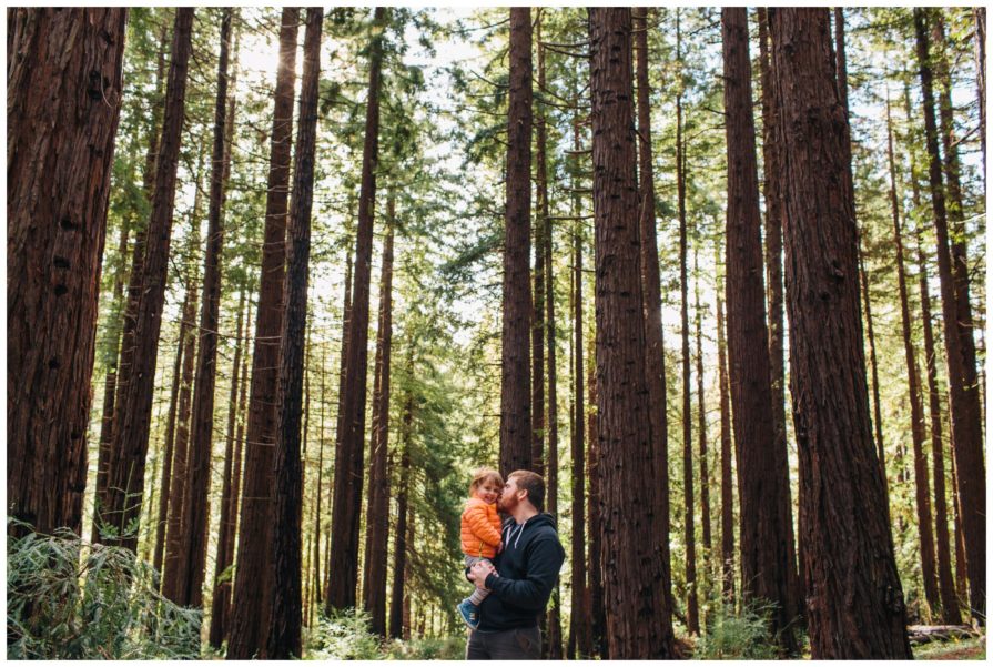 University of California Botanical Garden, wedding, Redwood Grove