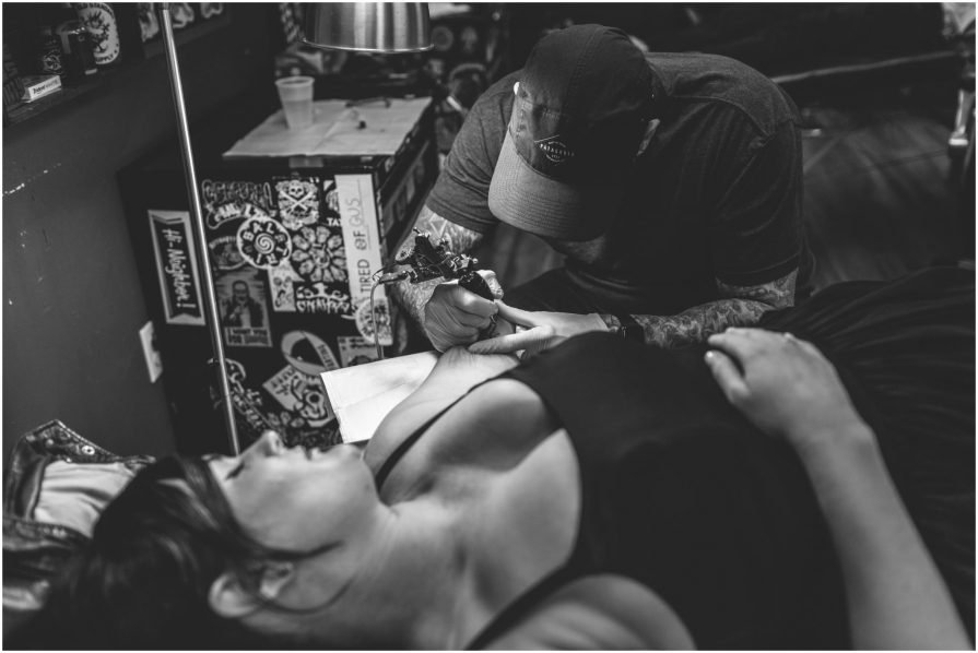 Olde City Tattoo, engagement, matching tattoos