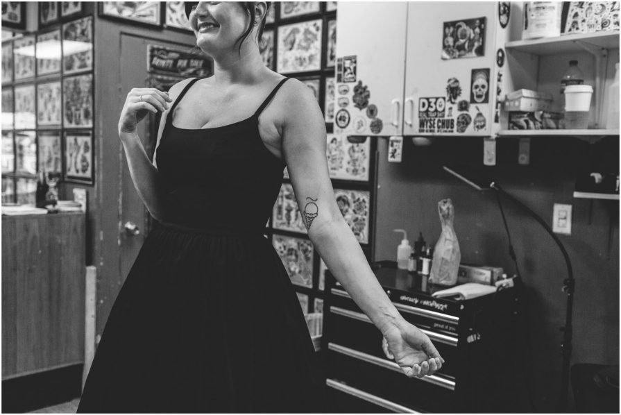 Olde City Tattoo, engagement, matching tattoos