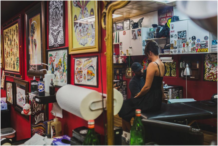 Olde City Tattoo, engagement, matching tattoos