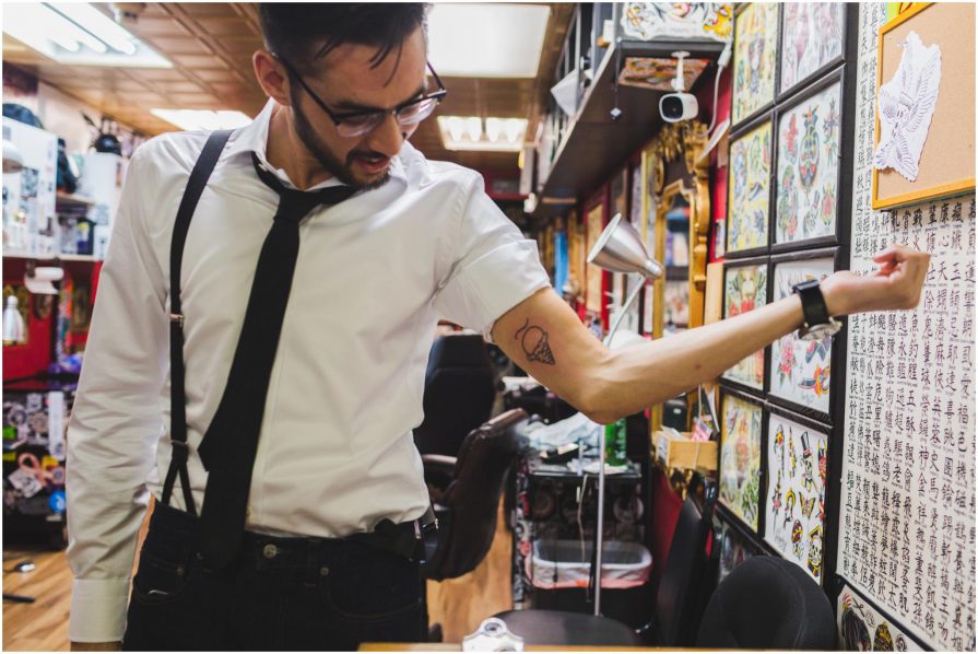 Olde City Tattoo, engagement, matching tattoos