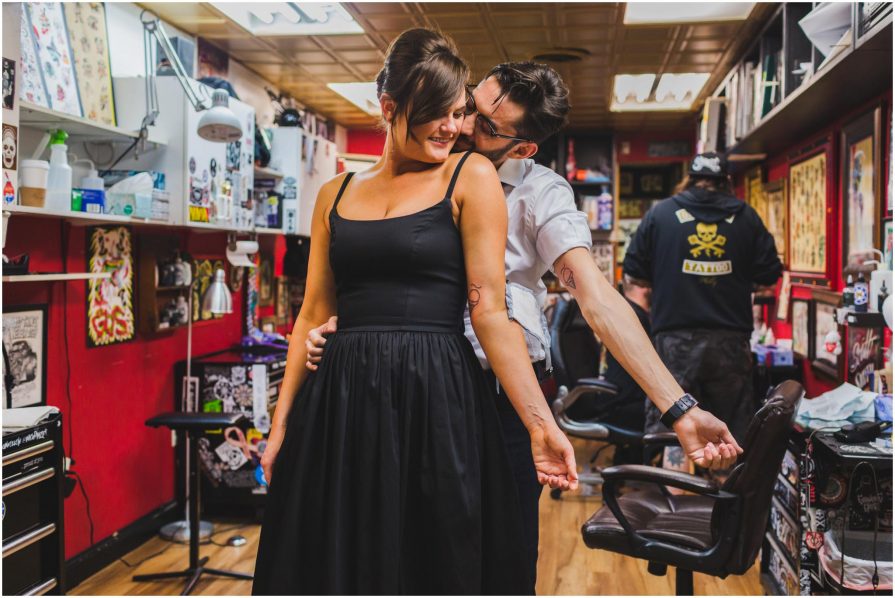 Olde City Tattoo, engagement, matching tattoos
