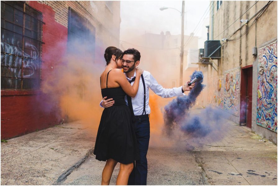 smoke bomb, engagement, smoke grenade, colorful