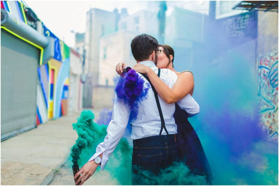 smoke bomb, engagement, smoke grenade, colorful
