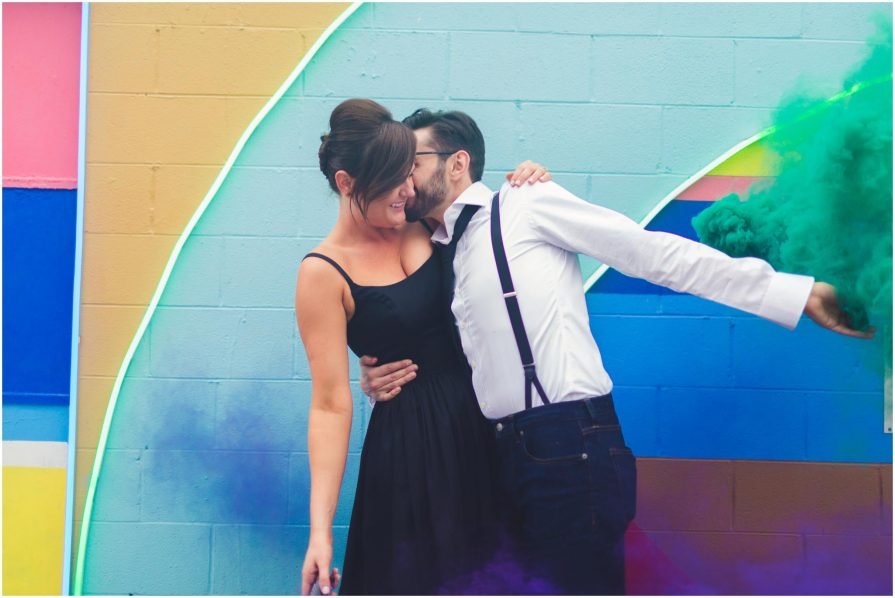 smoke bomb, engagement, smoke grenade, colorful