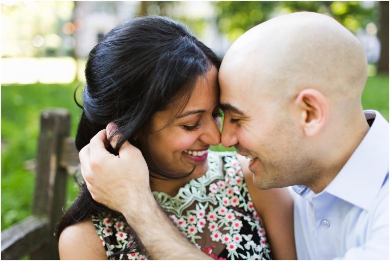 Philadelphia Engagement Photographer | Farah + Shadie | Society Hill