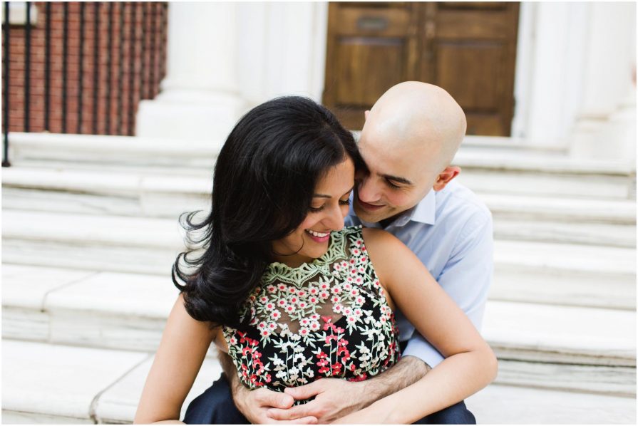 Philadelphia, engagement photos, Society Hill
