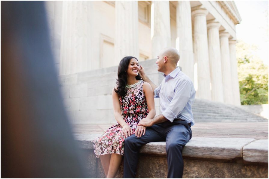 Philadelphia, engagement photos, Society Hill