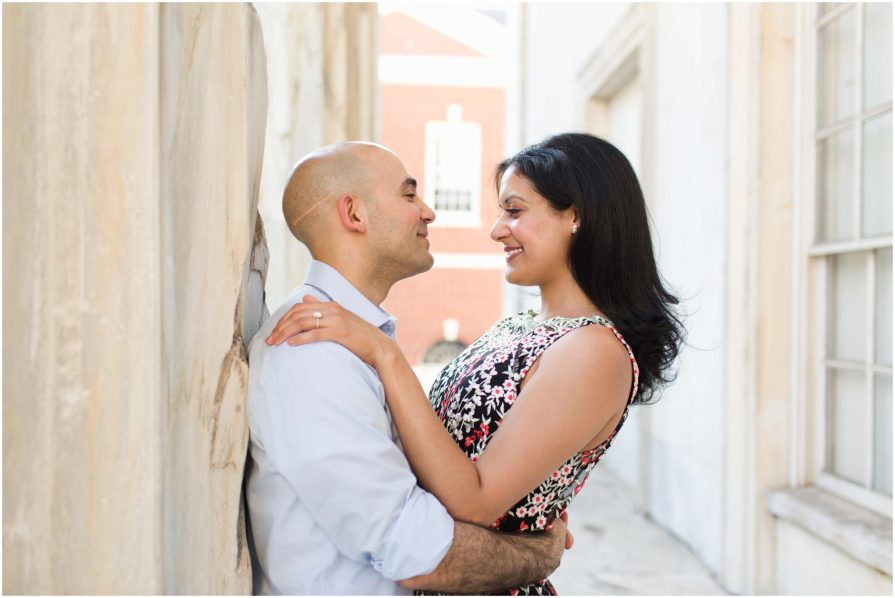Philadelphia, engagement photos, Society Hill