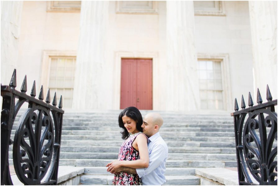 Philadelphia, engagement photos, Society Hill