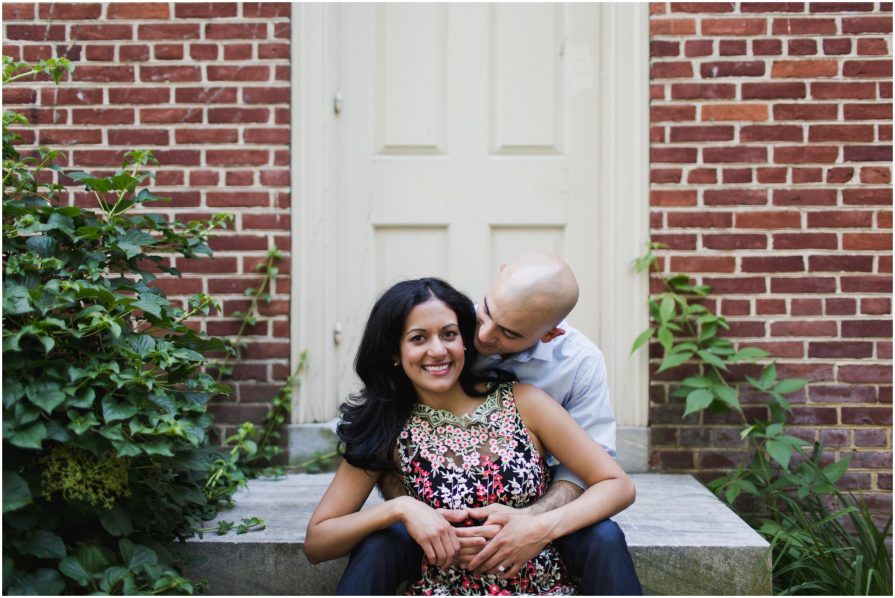 Philadelphia, engagement photos, sunset