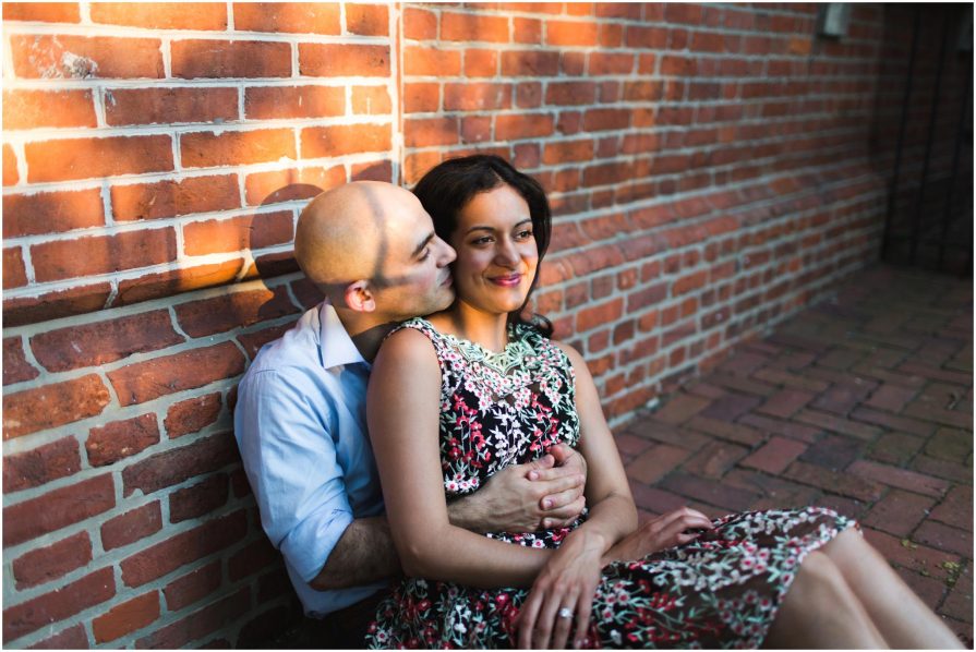 Philadelphia, engagement photos, sunset