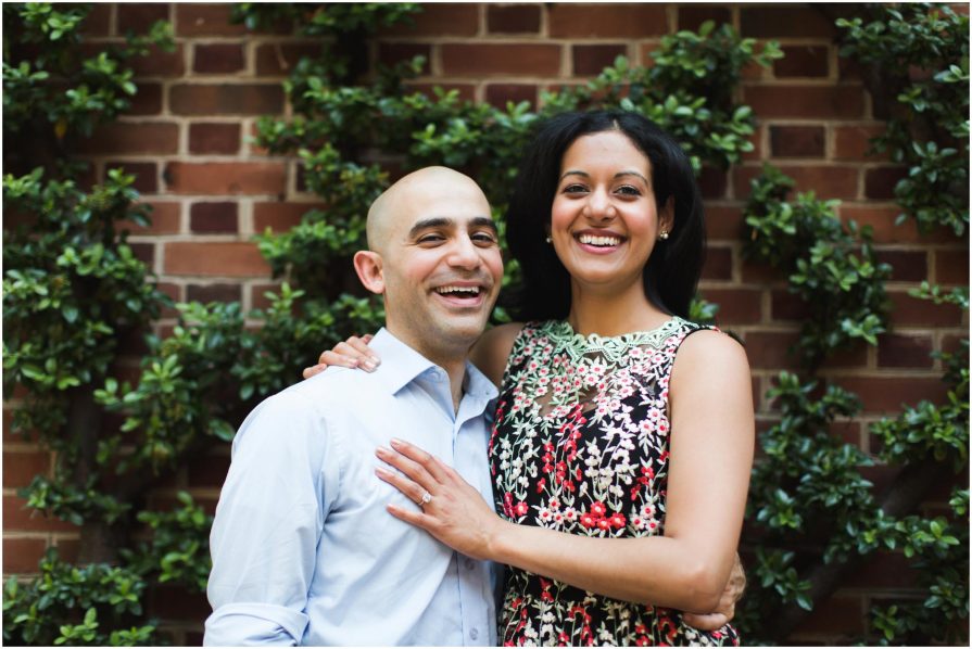 Philadelphia, engagement photos, Washington Square