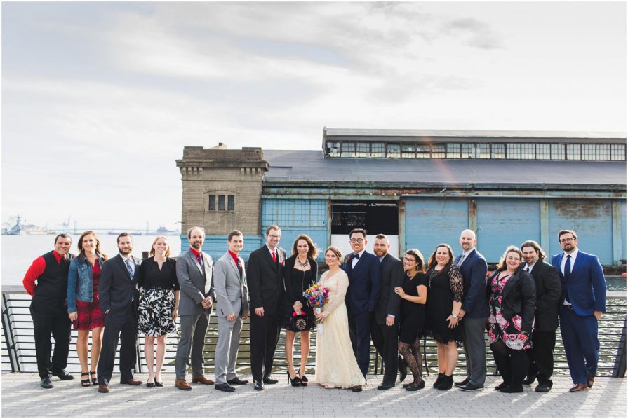 FringeArts, La Peg, Philadelphia, wedding, photography