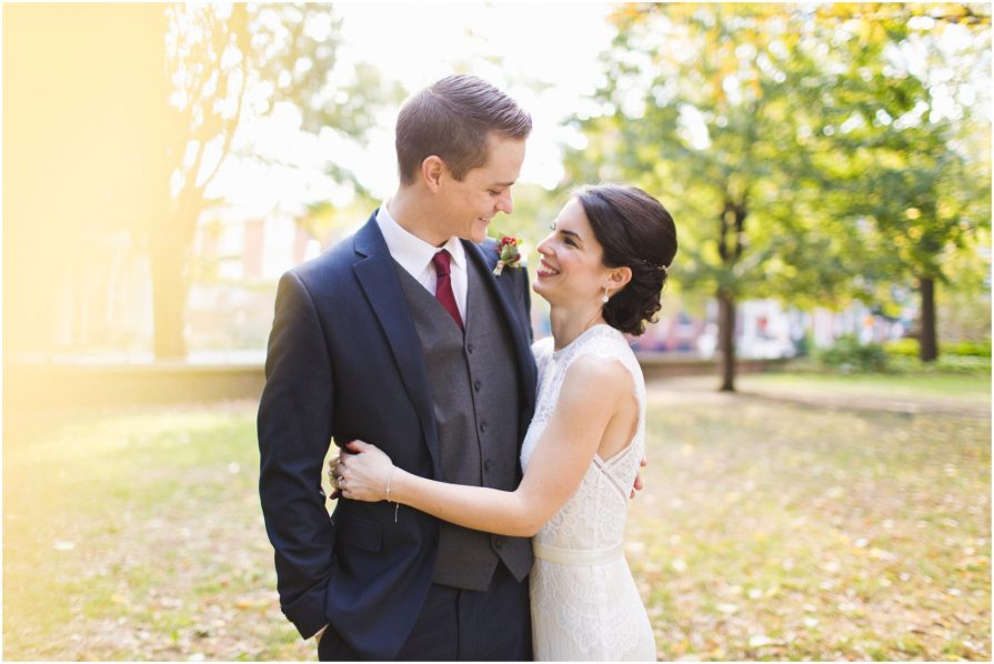 Washington Square Park, Philadelphia, wedding
