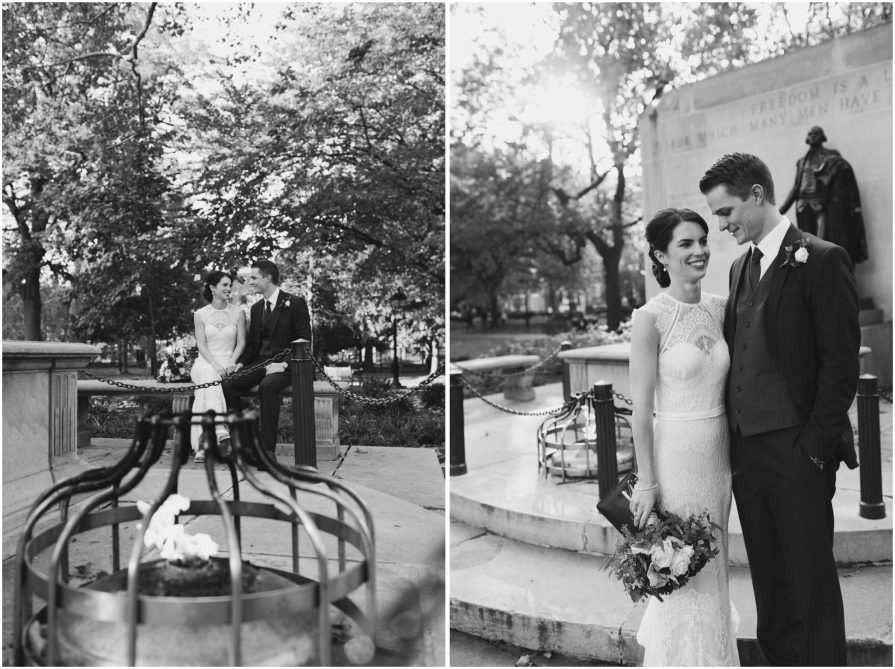 Washington Square Park, Philadelphia, wedding