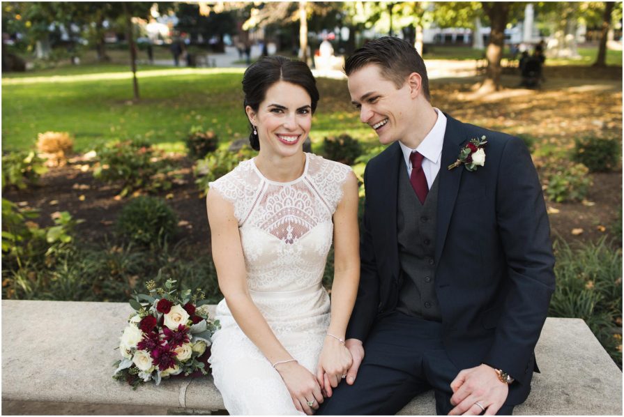 Washington Square Park, Philadelphia, wedding