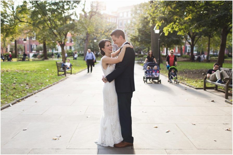 Washington Square Park, Philadelphia, wedding