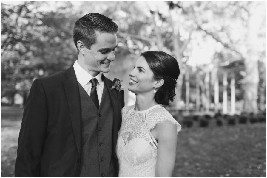 Washington Square Park, Philadelphia, wedding