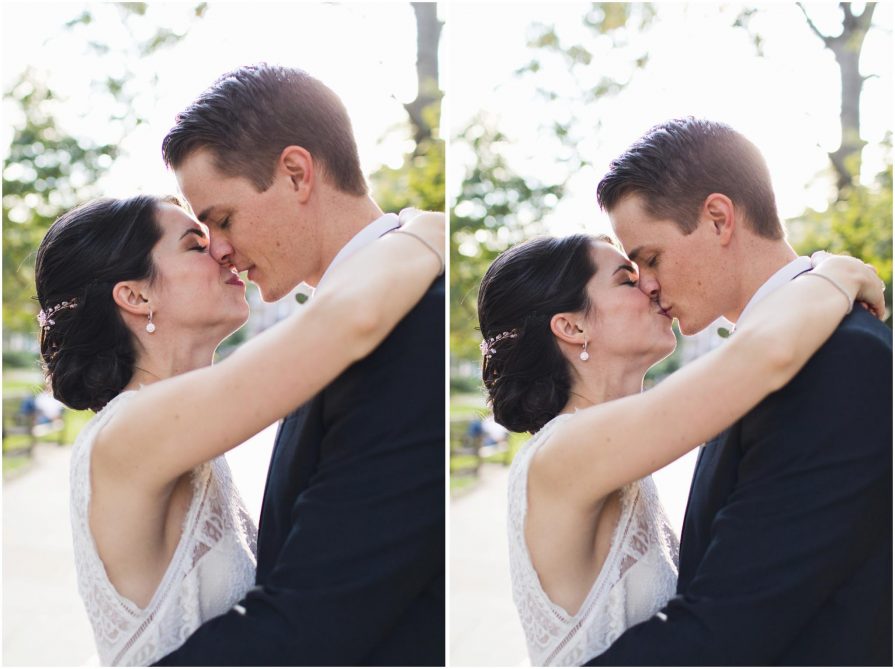 Washington Square Park, Philadelphia, wedding