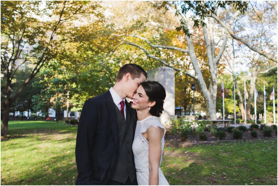 Washington Square Park, Philadelphia, wedding