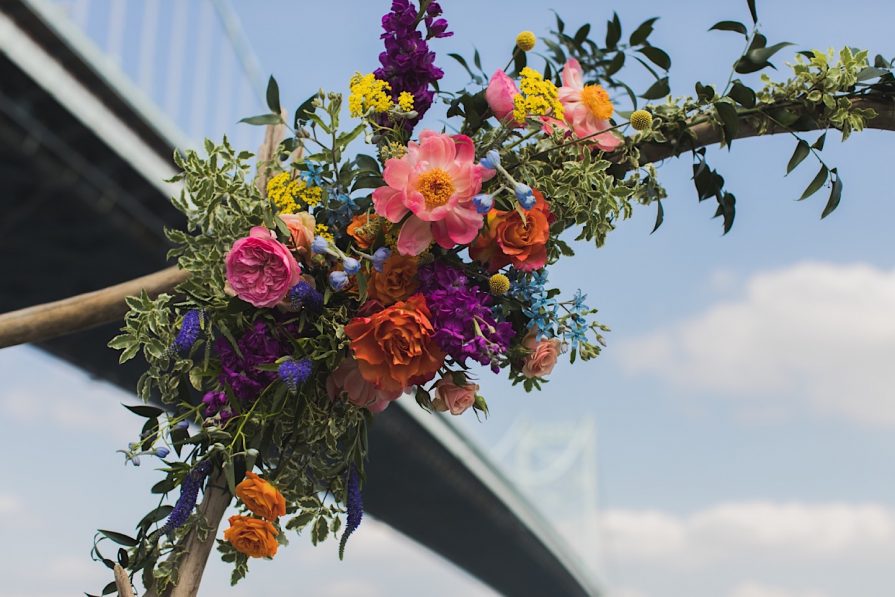 Race Street Pier, wedding