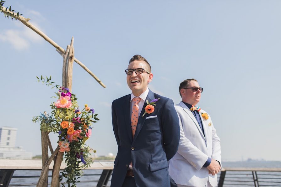 Race Street Pier, wedding